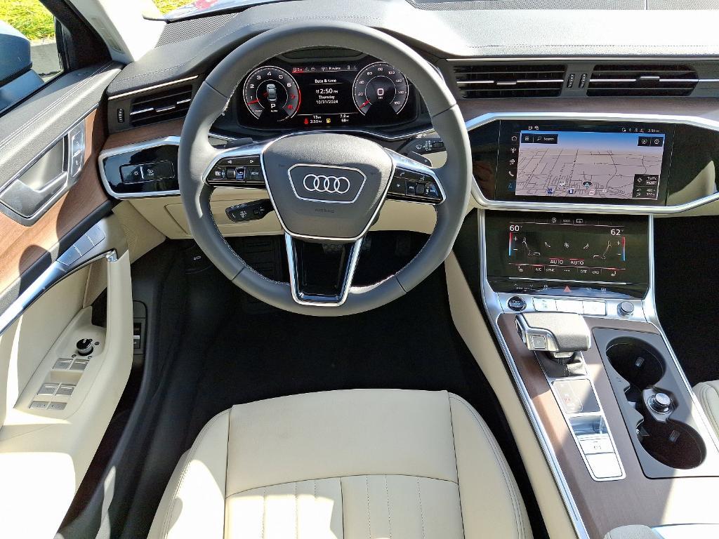 new 2025 Audi A6 car, priced at $69,815