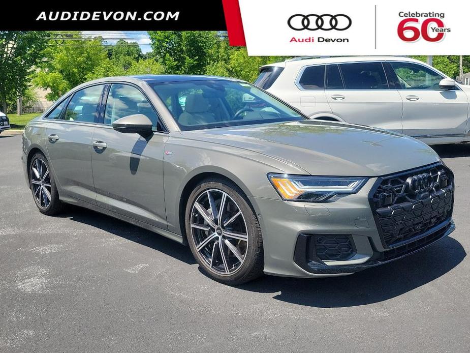 used 2024 Audi A6 car, priced at $63,593