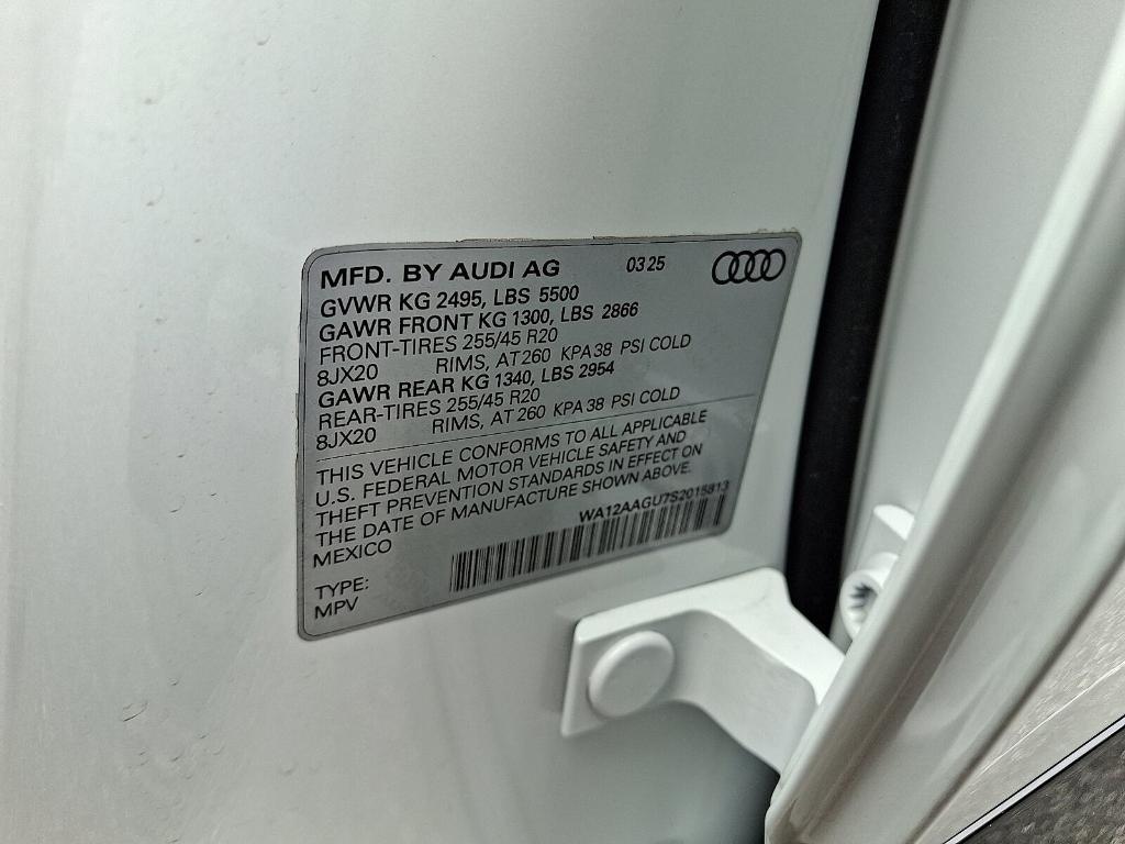 new 2025 Audi Q5 car, priced at $61,390