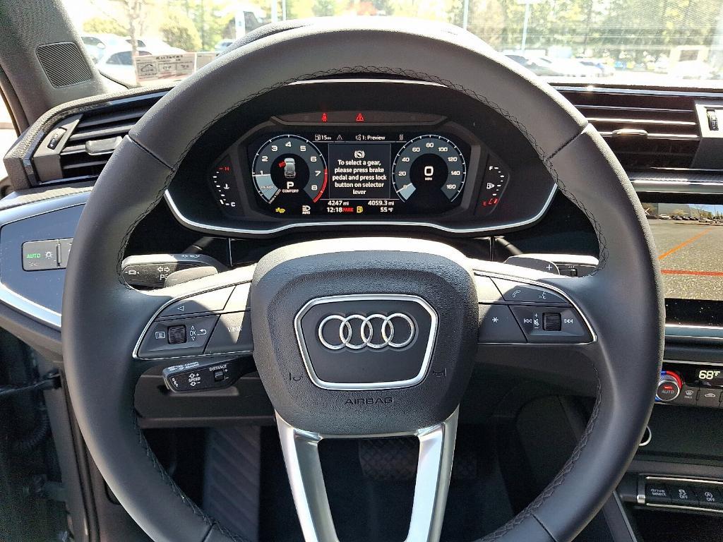 new 2024 Audi Q3 car, priced at $47,835
