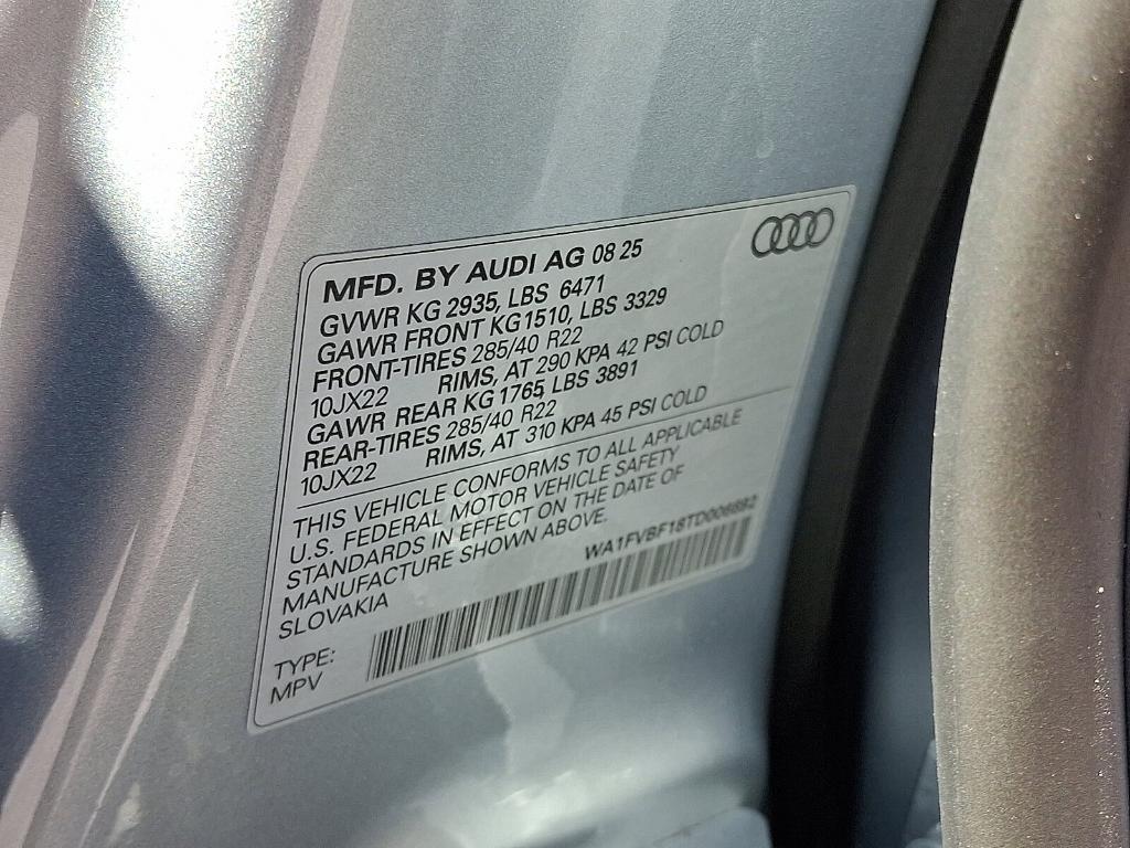 new 2026 Audi Q8 car, priced at $104,150