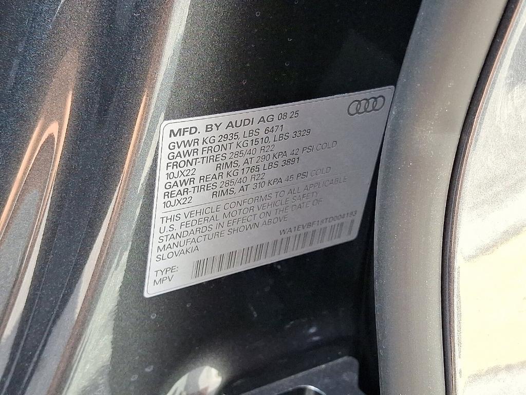 new 2026 Audi Q8 car, priced at $86,300