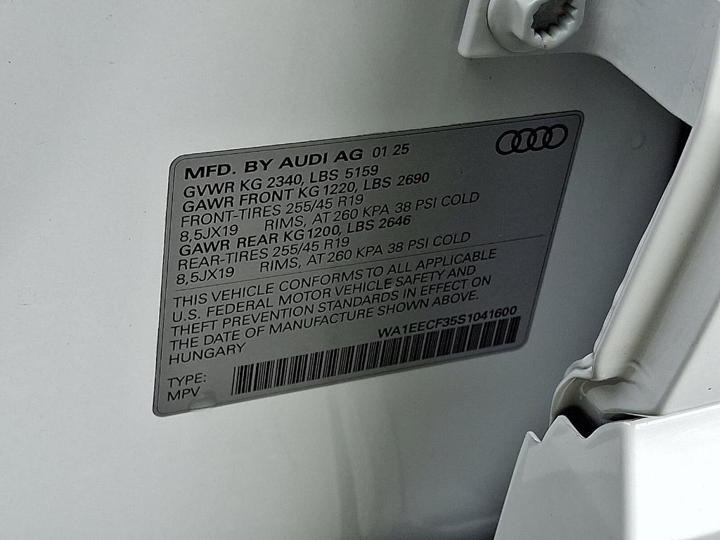 new 2025 Audi Q3 car, priced at $47,240