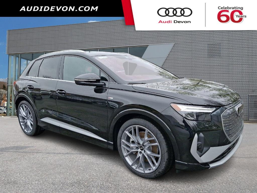 new 2025 Audi Q4 e-tron car, priced at $64,455