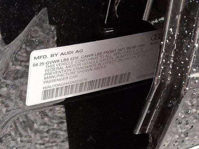 new 2025 Audi A6 car, priced at $71,235