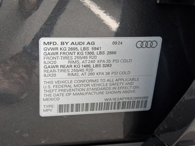 new 2025 Audi Q5 car, priced at $69,500