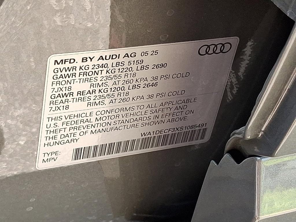 new 2025 Audi Q3 car, priced at $44,150