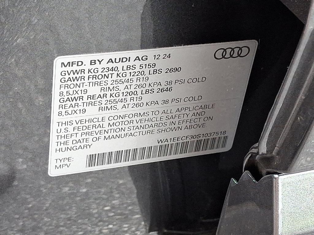 new 2025 Audi Q3 car, priced at $47,750