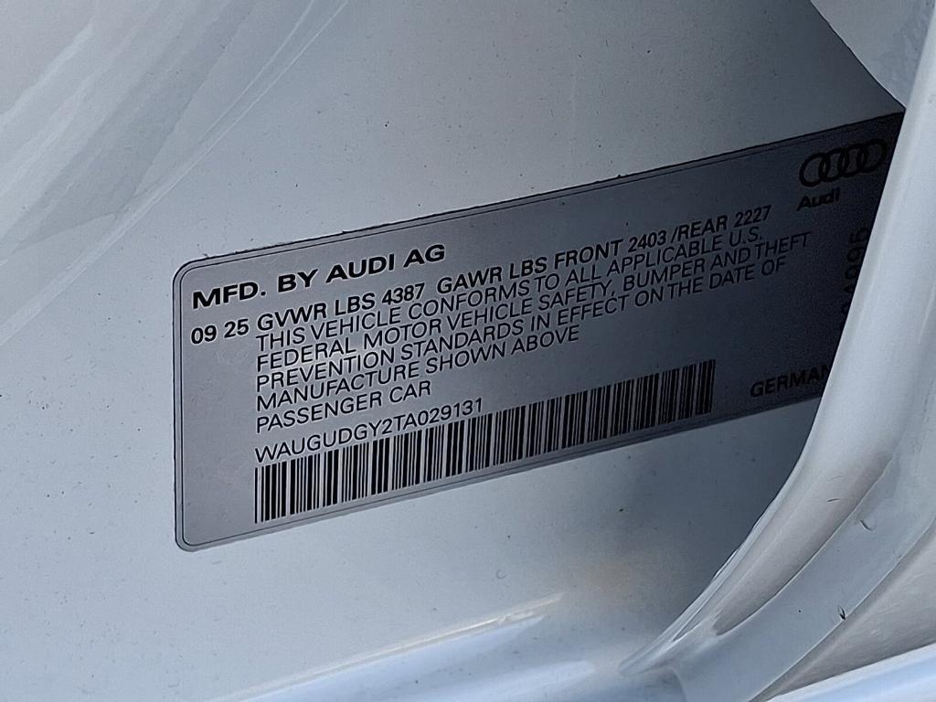 new 2026 Audi A3 car, priced at $44,915