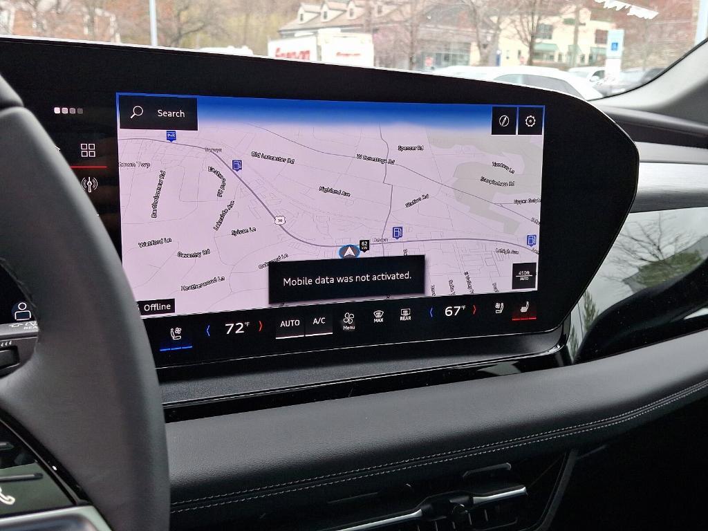 new 2025 Audi Q6 e-tron car, priced at $75,750