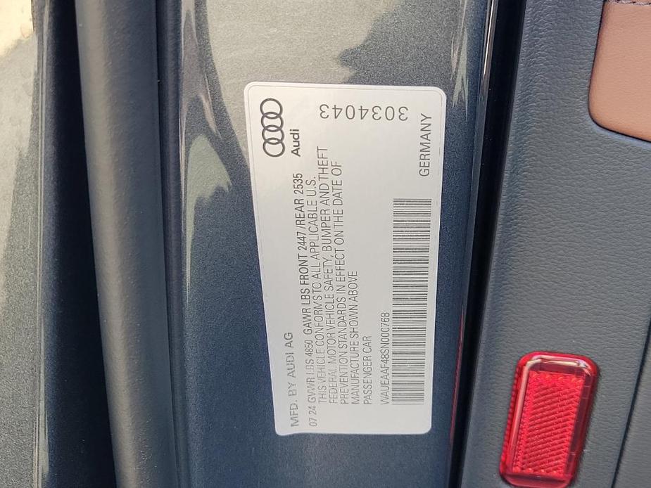 new 2025 Audi A4 car, priced at $52,055