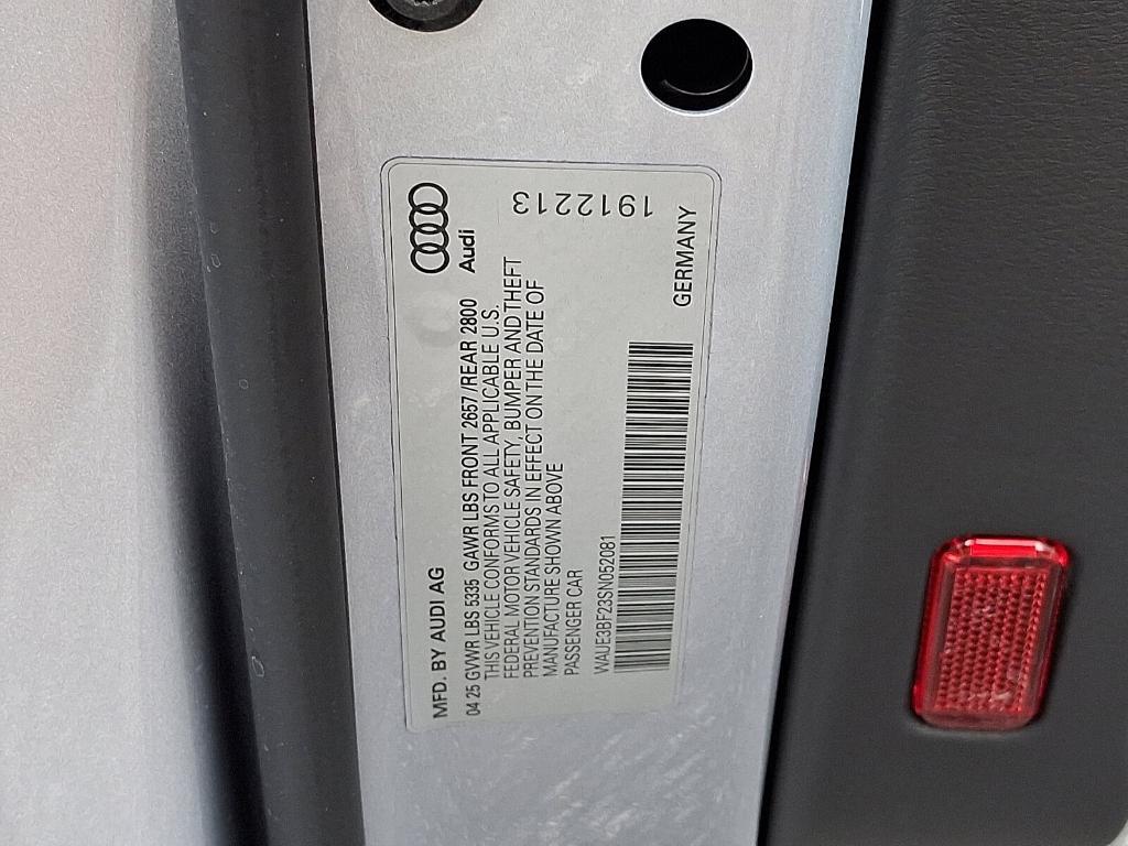 new 2025 Audi A6 car, priced at $67,465
