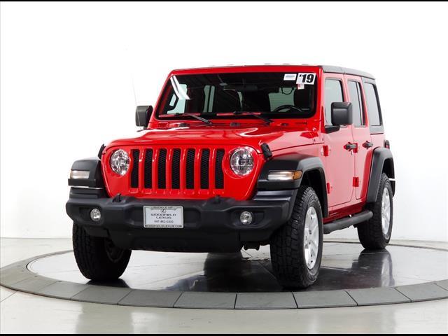 used 2019 Jeep Wrangler Unlimited car, priced at $22,995