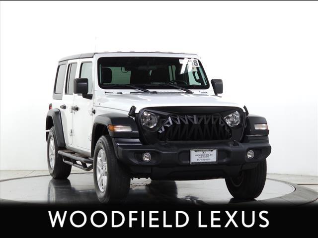 used 2018 Jeep Wrangler Unlimited car, priced at $23,495