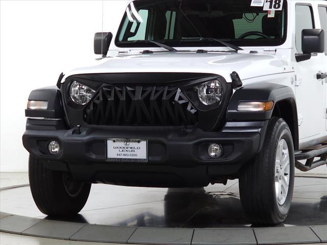 used 2018 Jeep Wrangler Unlimited car, priced at $23,495