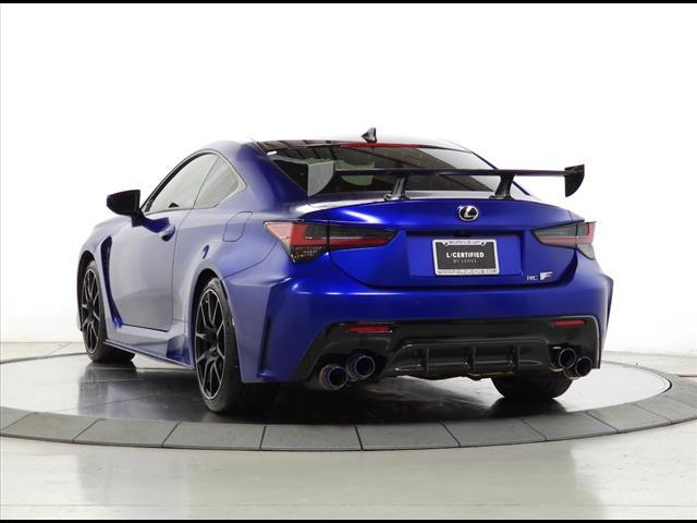 used 2022 Lexus RC F car, priced at $89,995