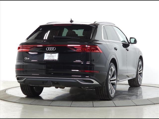 used 2019 Audi Q8 car, priced at $35,995