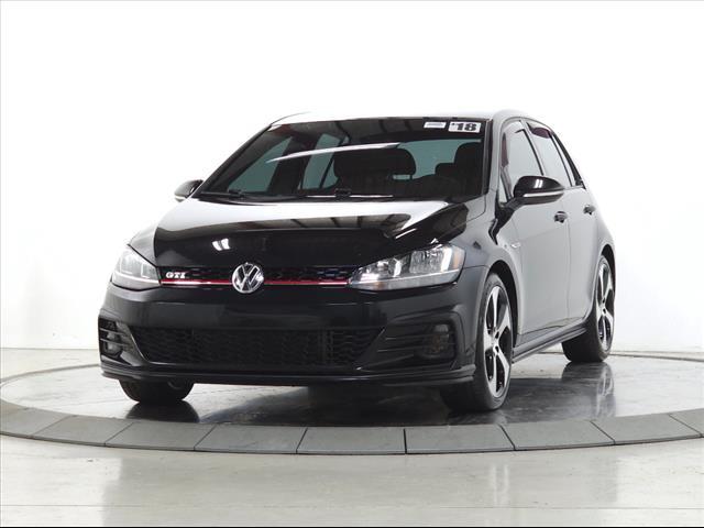 used 2018 Volkswagen Golf GTI car, priced at $15,995