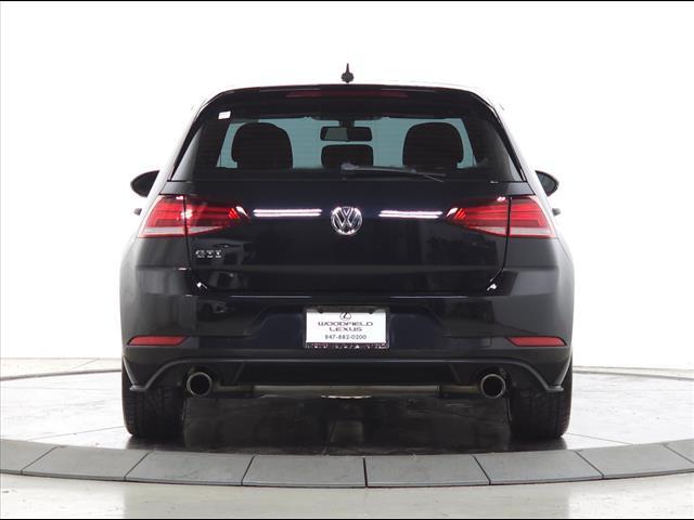 used 2018 Volkswagen Golf GTI car, priced at $15,995