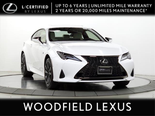 used 2024 Lexus RC 350 car, priced at $56,995