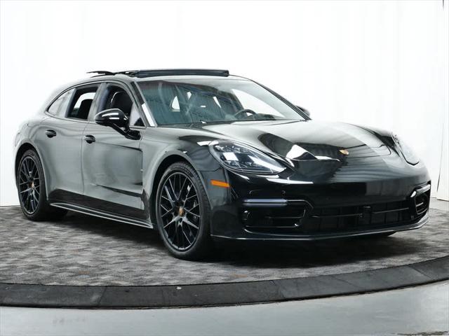 used 2021 Porsche Panamera e-Hybrid Sport Turismo car, priced at $134,790