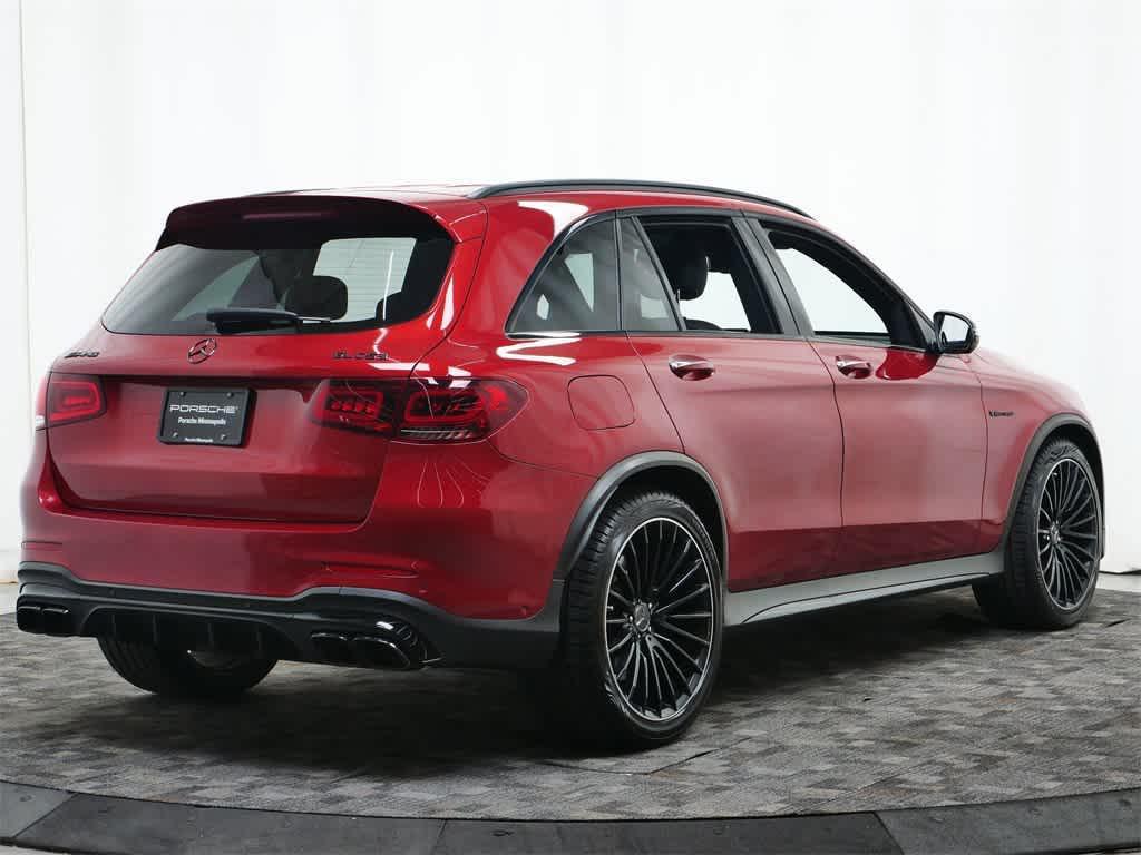 used 2021 Mercedes-Benz AMG GLC 63 car, priced at $56,220