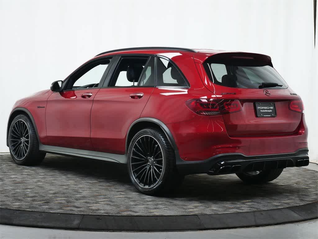 used 2021 Mercedes-Benz AMG GLC 63 car, priced at $56,220