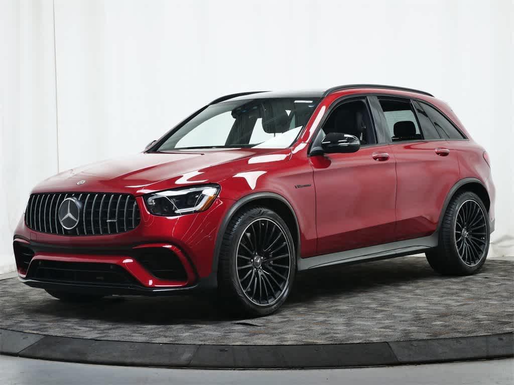used 2021 Mercedes-Benz AMG GLC 63 car, priced at $56,220