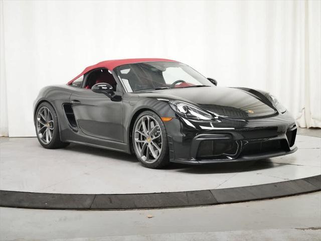 used 2023 Porsche 718 Spyder car, priced at $142,990