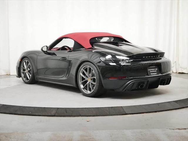 used 2023 Porsche 718 Spyder car, priced at $142,990