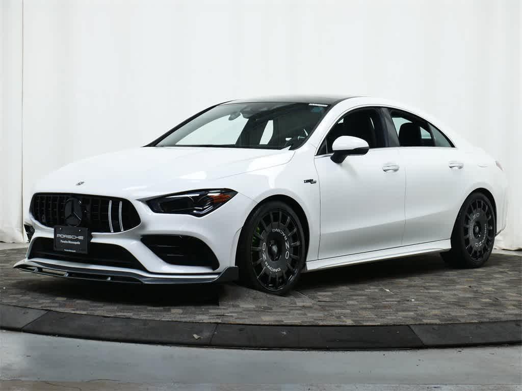 used 2022 Mercedes-Benz AMG CLA 35 car, priced at $37,430