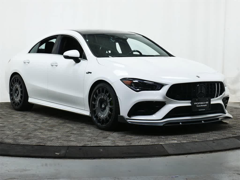 used 2022 Mercedes-Benz AMG CLA 35 car, priced at $37,430