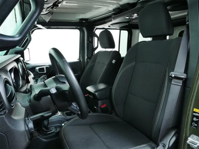 used 2021 Jeep Wrangler Unlimited car, priced at $33,880