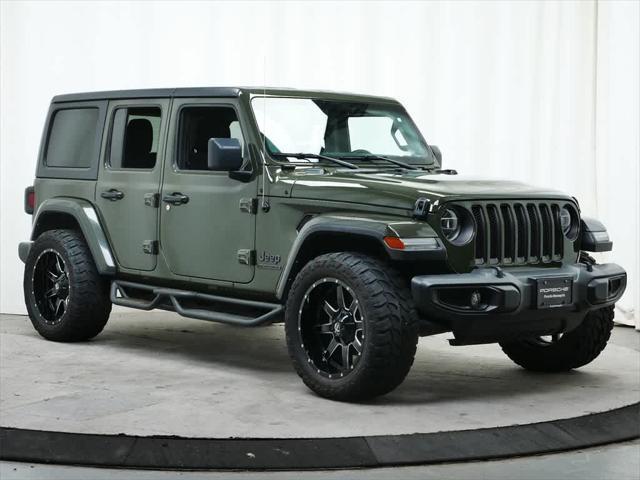 used 2021 Jeep Wrangler Unlimited car, priced at $33,880