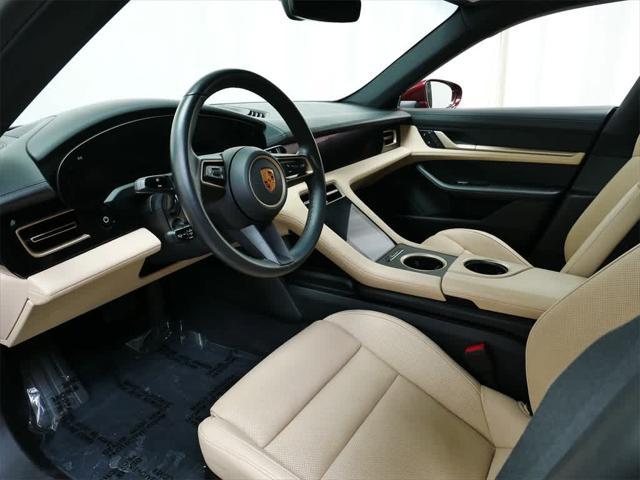 used 2022 Porsche Taycan car, priced at $75,942
