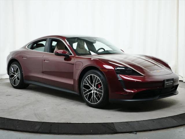 used 2022 Porsche Taycan car, priced at $75,942