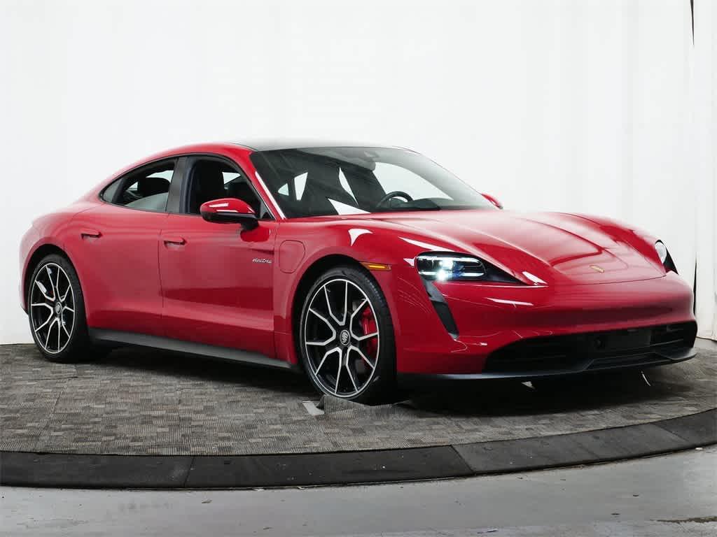 used 2024 Porsche Taycan car, priced at $93,335