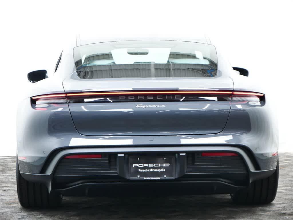new 2025 Porsche Taycan car, priced at $130,585