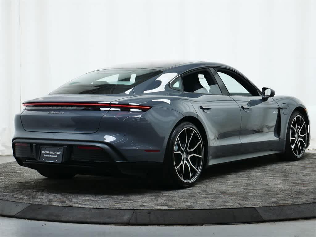 new 2025 Porsche Taycan car, priced at $130,585