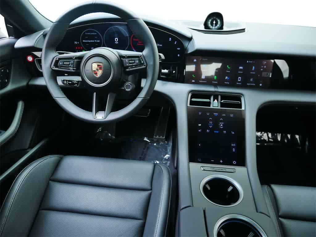 new 2025 Porsche Taycan car, priced at $130,585