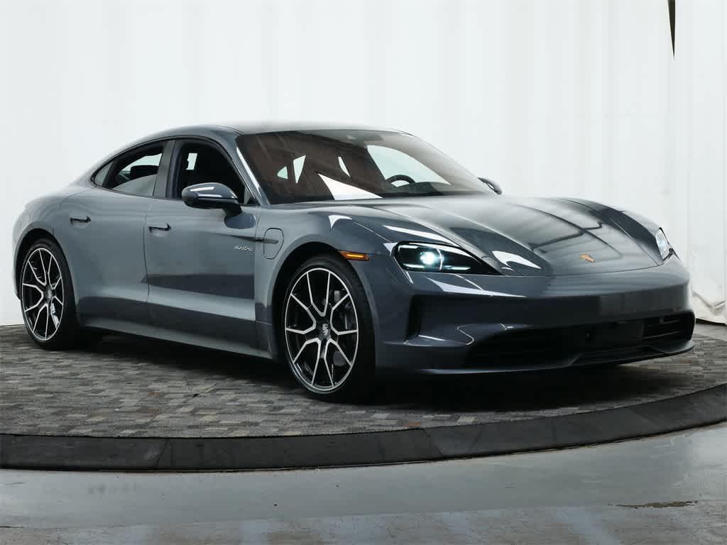 new 2025 Porsche Taycan car, priced at $130,585