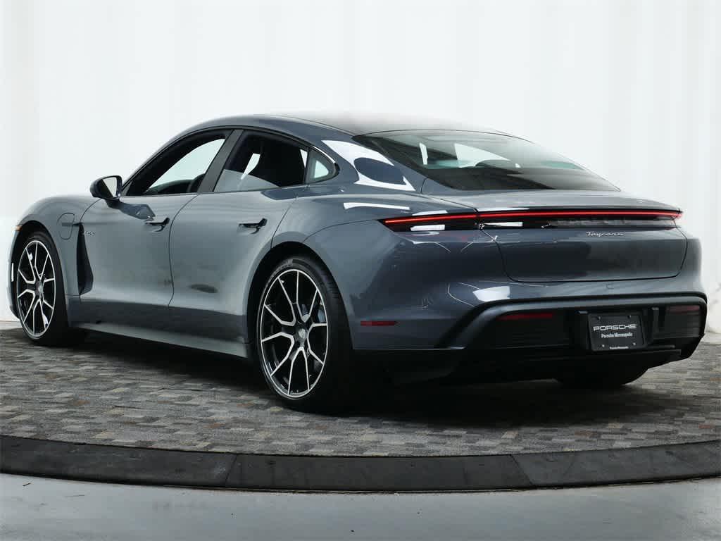 new 2025 Porsche Taycan car, priced at $130,585