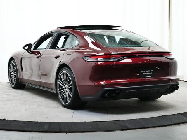 used 2021 Porsche Panamera e-Hybrid car, priced at $88,991