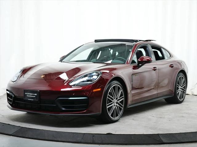 used 2021 Porsche Panamera e-Hybrid car, priced at $88,991