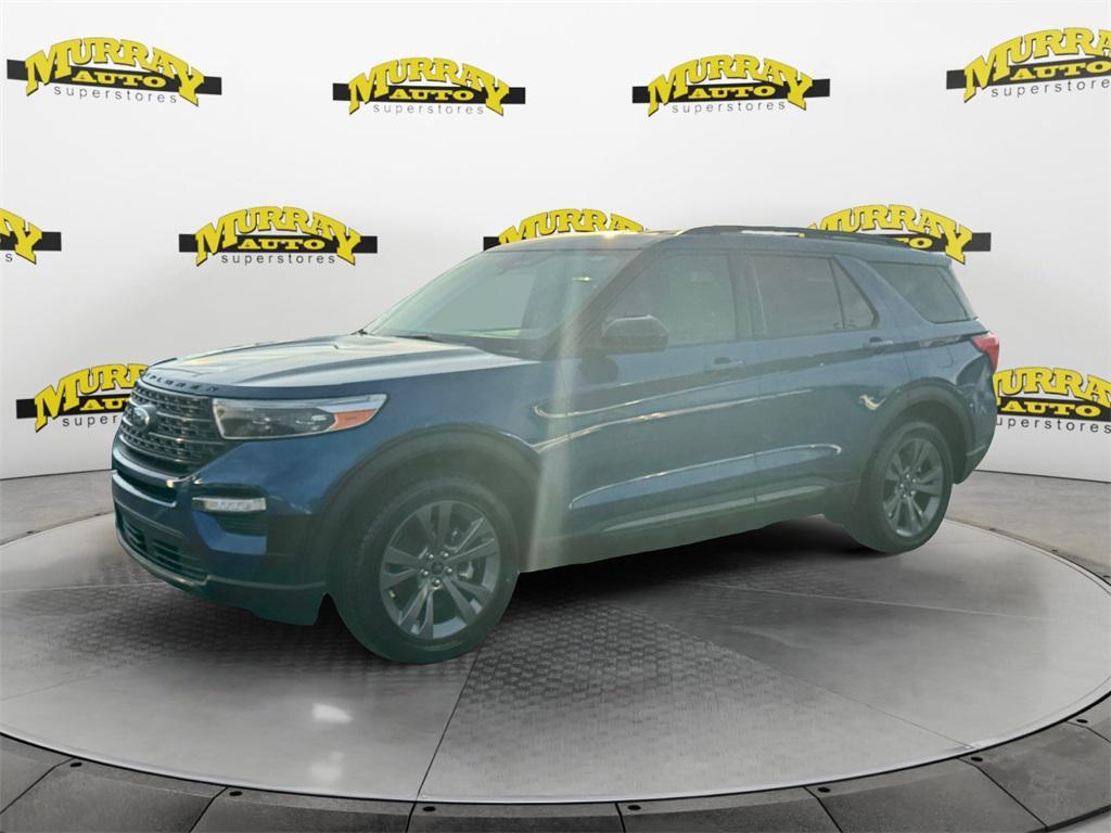 used 2022 Ford Explorer car, priced at $24,999