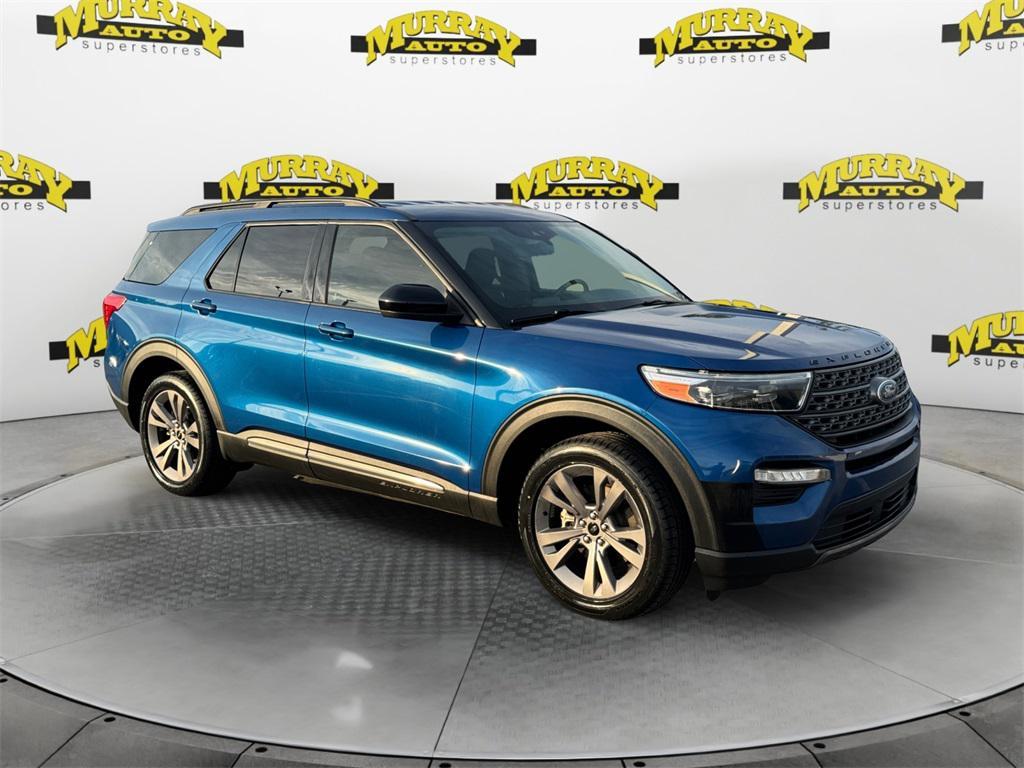 used 2022 Ford Explorer car, priced at $24,999