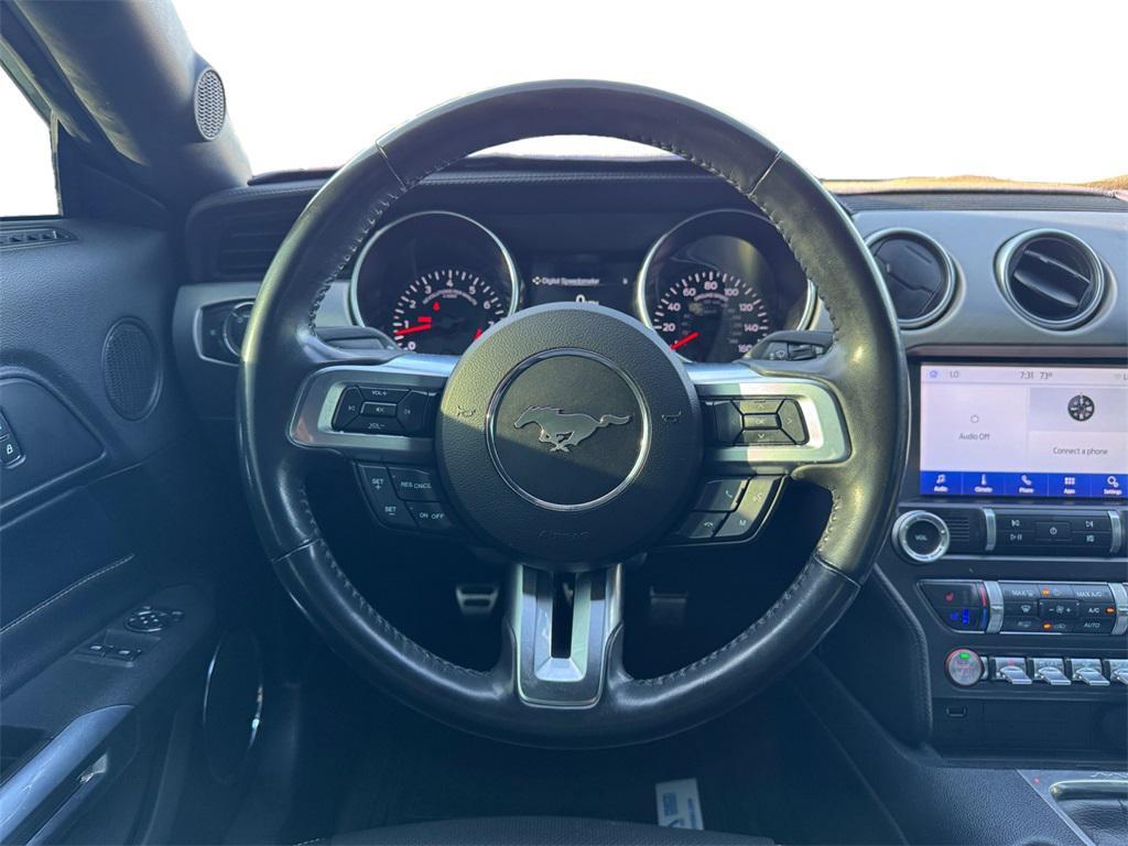 used 2021 Ford Mustang car, priced at $32,999