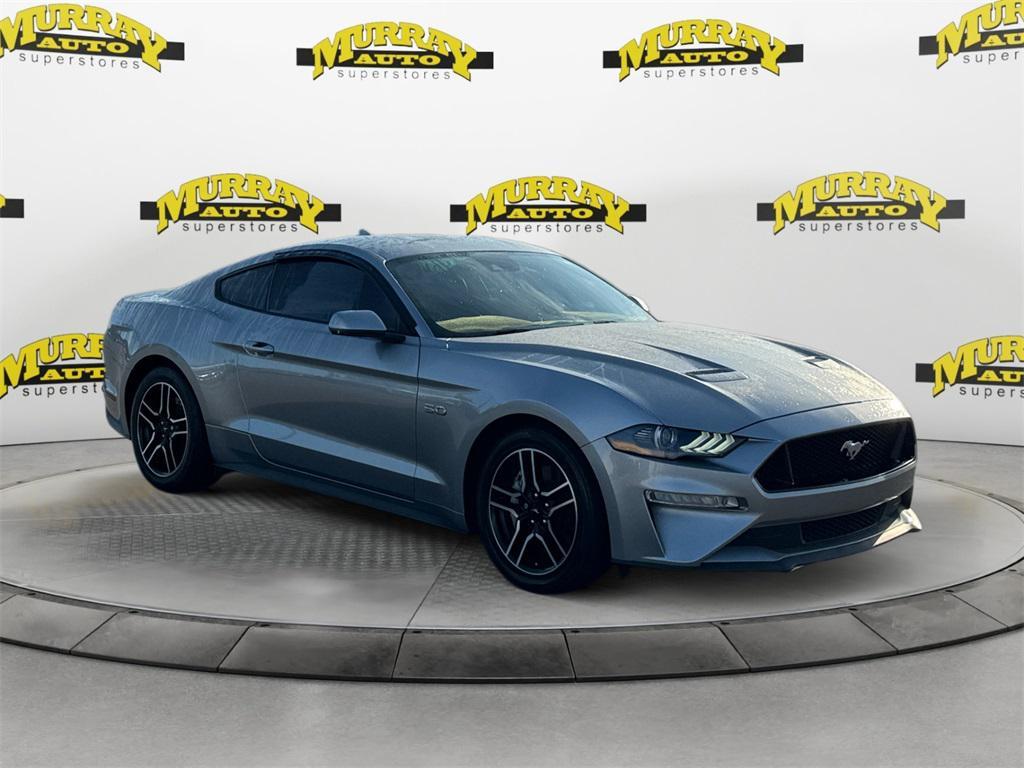 used 2021 Ford Mustang car, priced at $32,999