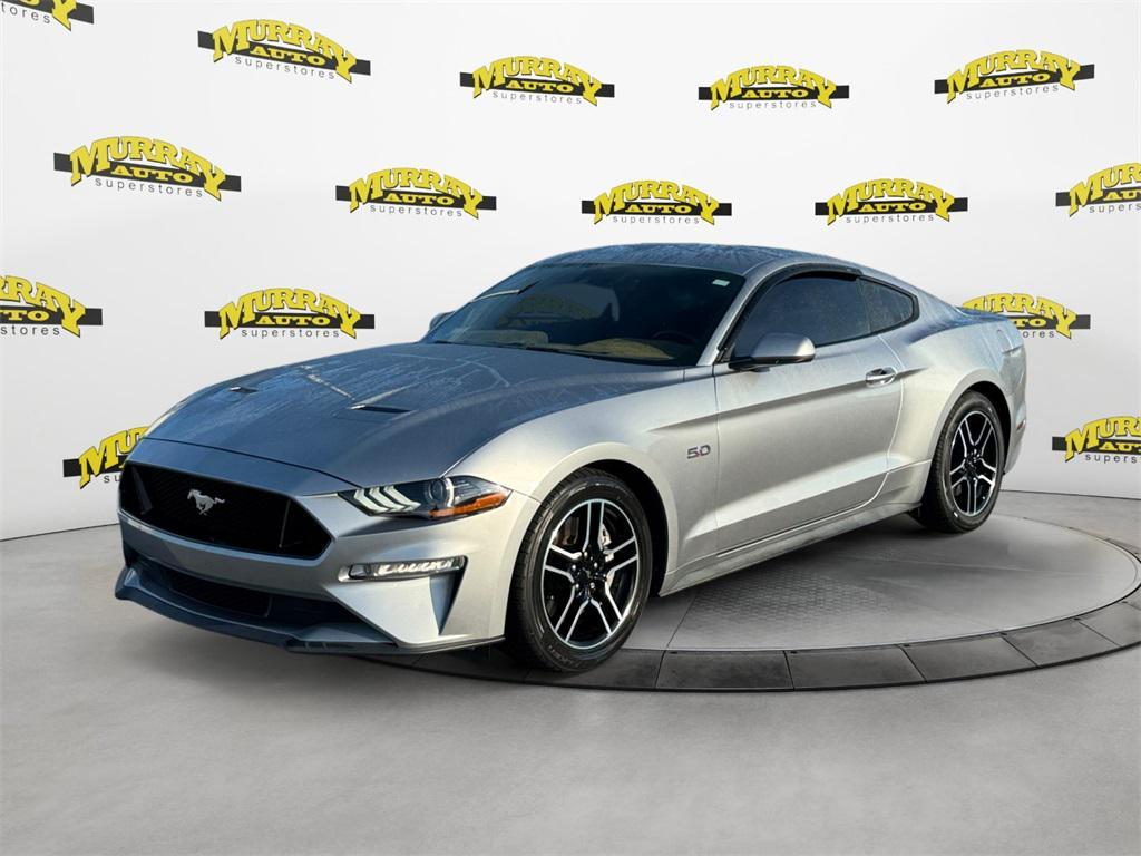 used 2021 Ford Mustang car, priced at $32,999
