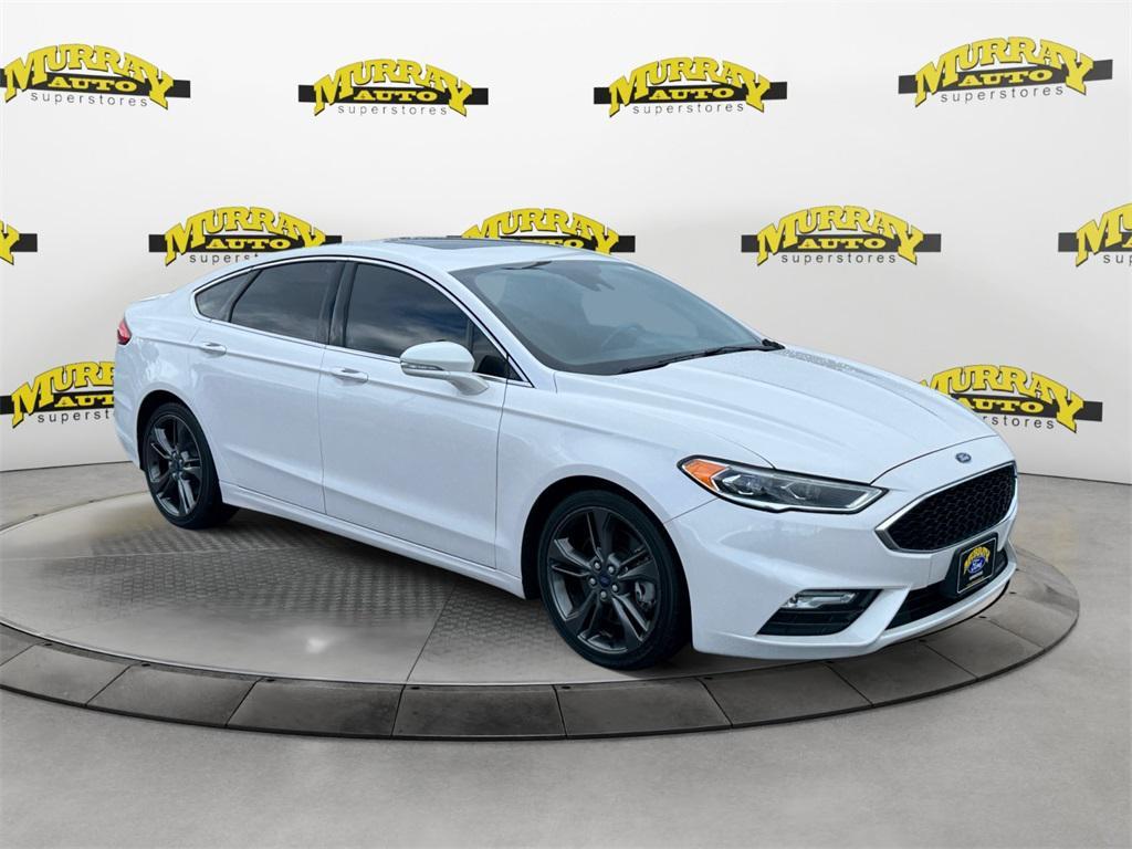 used 2017 Ford Fusion car, priced at $18,490